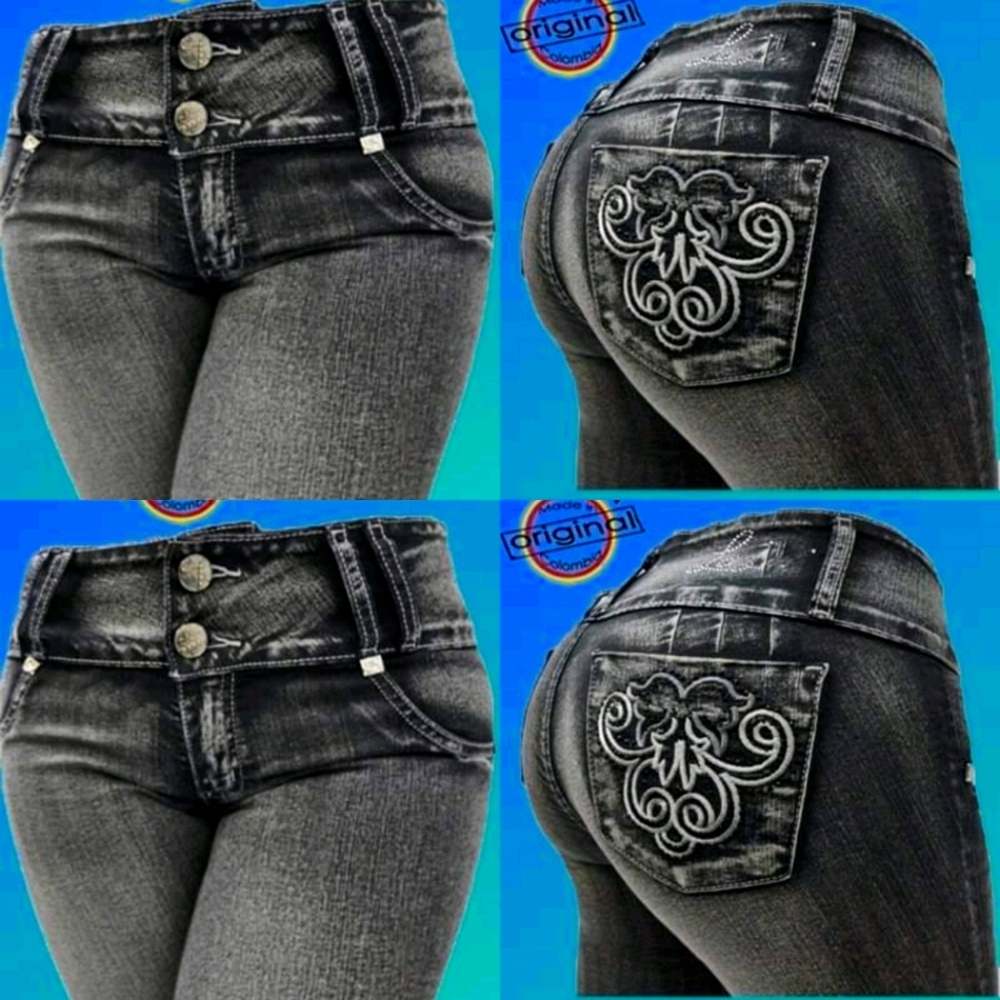 Colombian Booty Boost Jeans 👖🌟